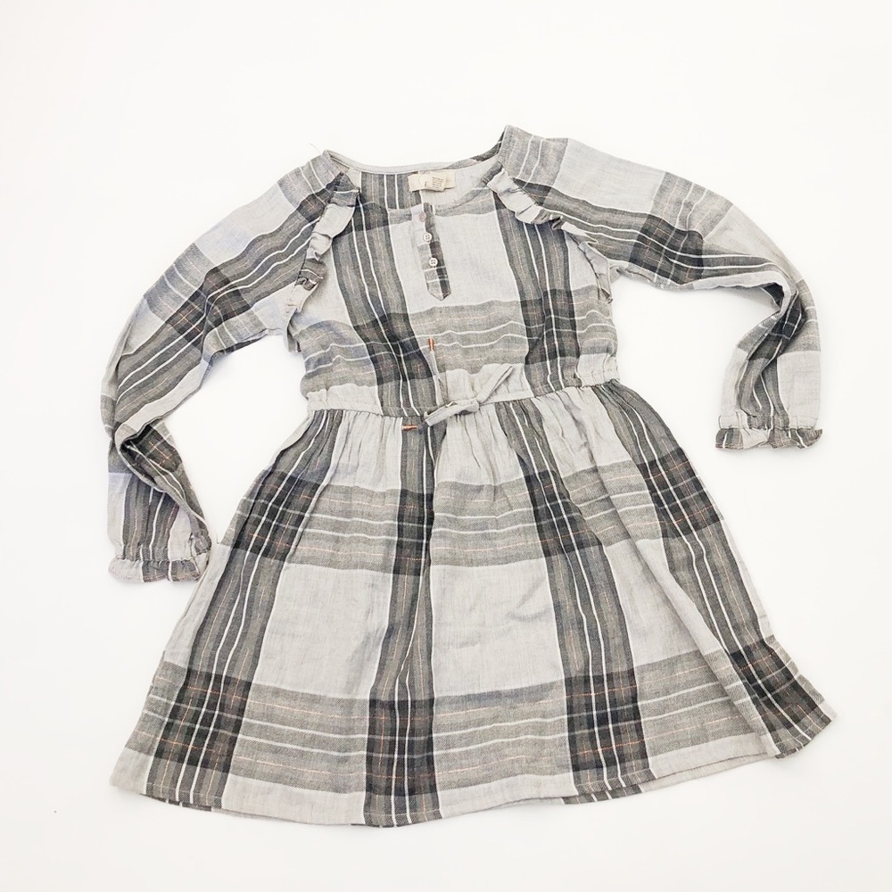 Peek Plaid Dress Size 8 Medium Girls